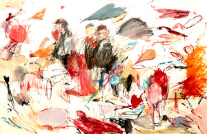 Cafe | 72 x 48 - Giclee Fine Canvas Print
