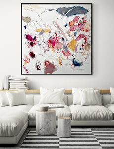 Wings and Things | 48x48 - Giclee Fine Canvas Print