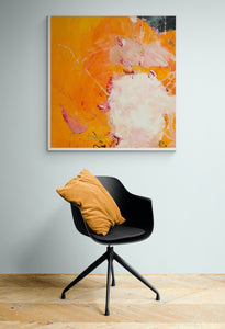 Orange | 48 x 36 | Original Oil Painting